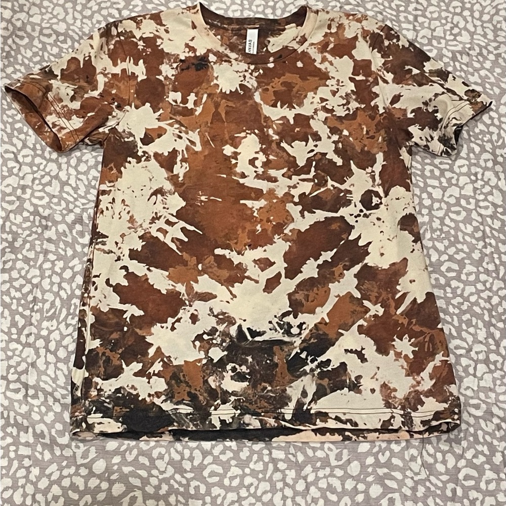 Cowhide bleached tee